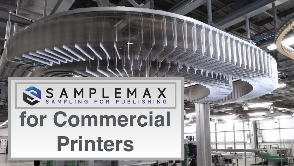 SampleMax Onsert for Commercial Printer