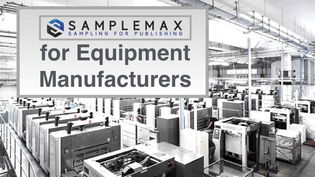 SampleMax Onsert for Printing Equipment OEM